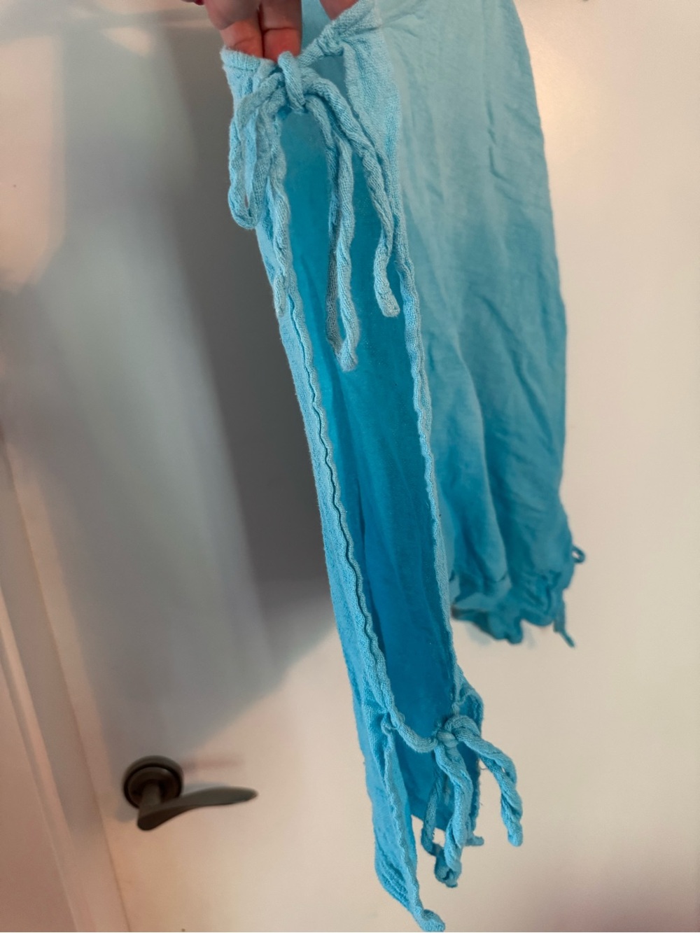 Rip Curl Aqua Gauze Beach Cover Up Tank Top Oversized Small - Picture 4 of 11